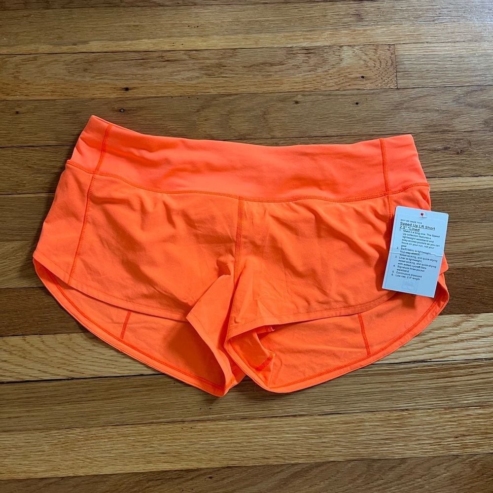 Lululemon Speed Up Shorts Low Rise 2.5”